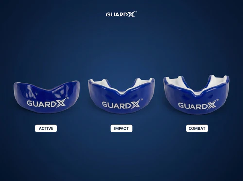 Cards lado a lado com as três versões do GuardX