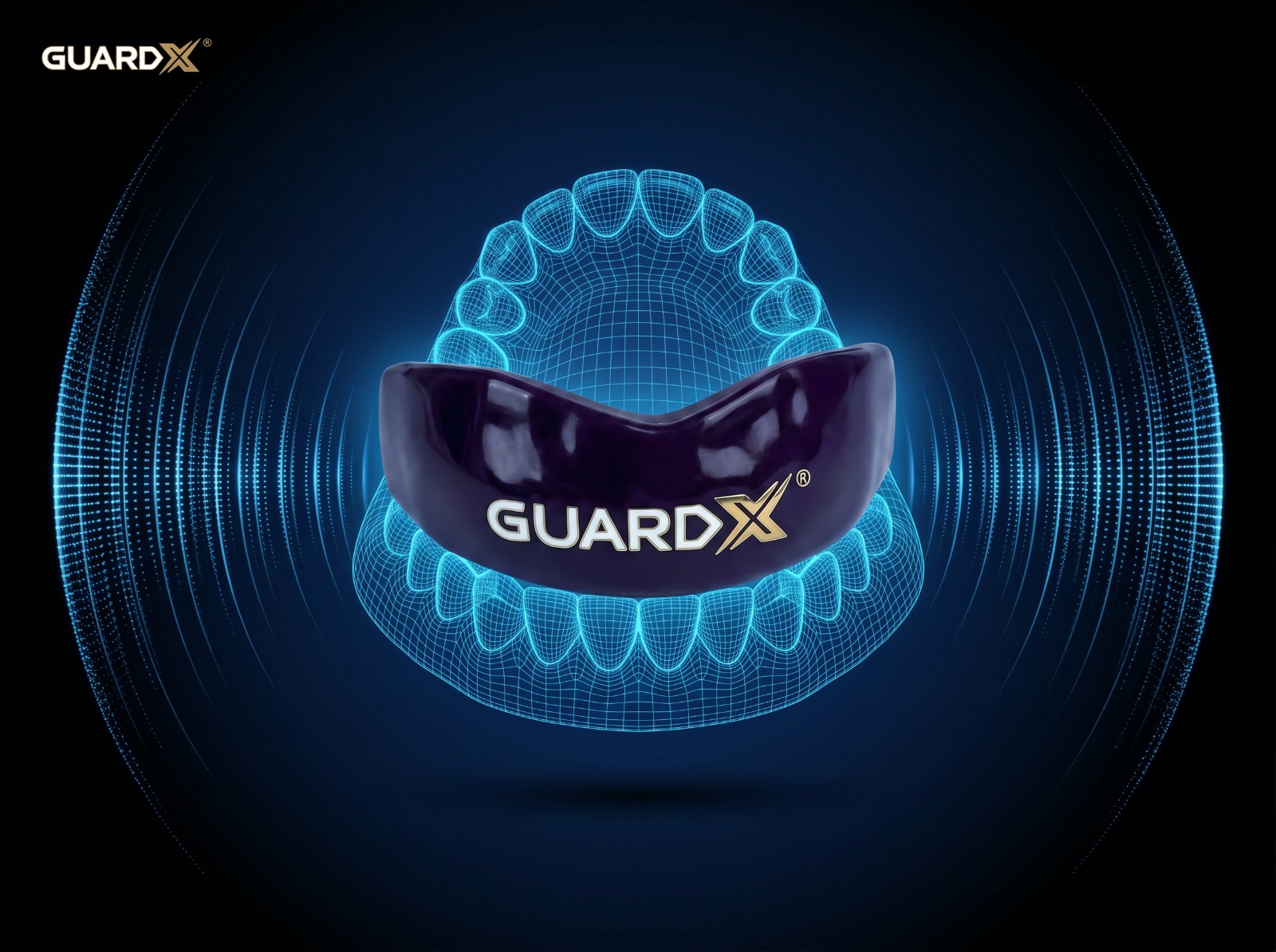 Escaneamento intraoral 3D do GuardX